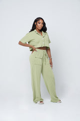 Mint To Be Pants Set